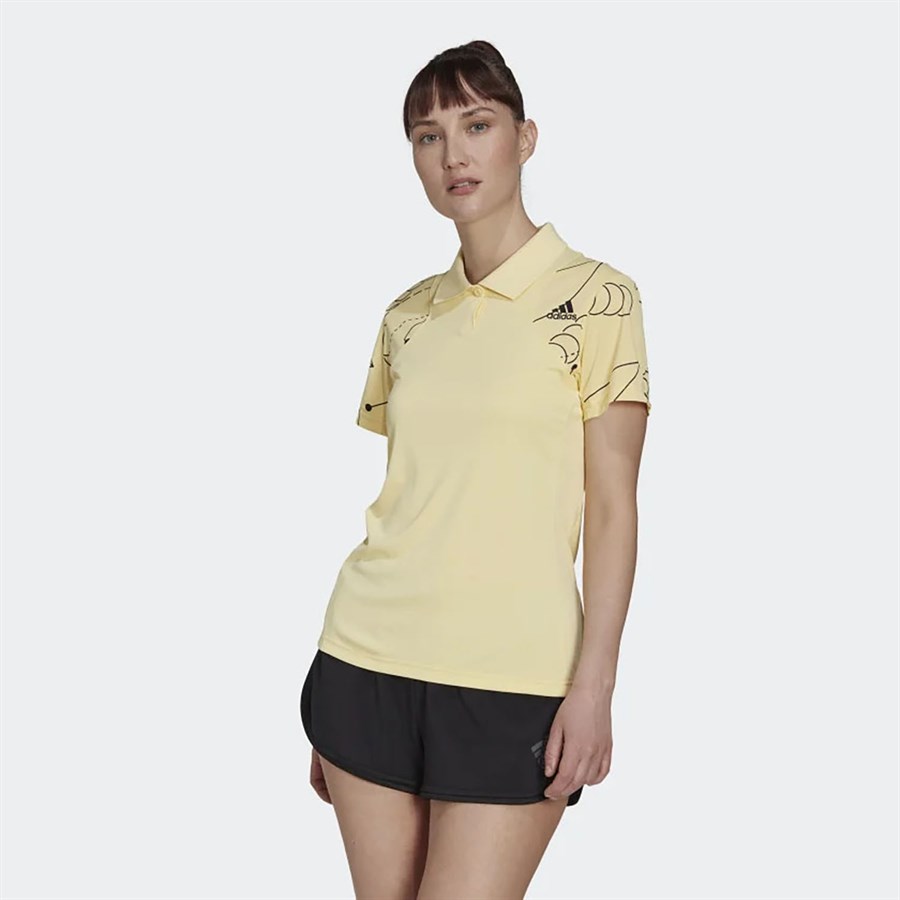 Adidas Kadın Tenis T-Shirt Club Graph Polo Hm6525