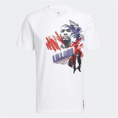 Adidas Erkek Basketbol T-Shirt Dame Abstract T Hc6812