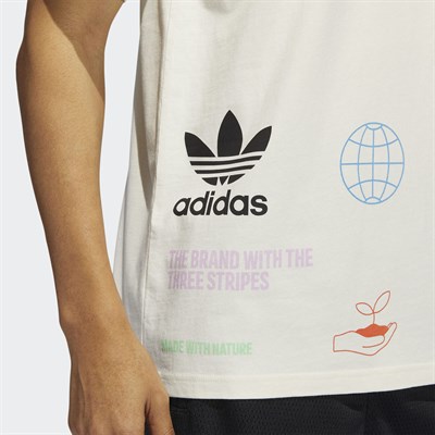 Adidas Erkek Günlük T-Shirt Mw Nature Logo Hı2963