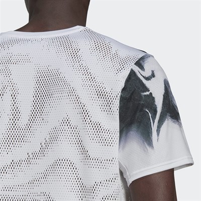 Adidas Erkek Koşu - Yürüyüş T-Shirt Fast Tee Men Hn9478 FAST TEE MEN