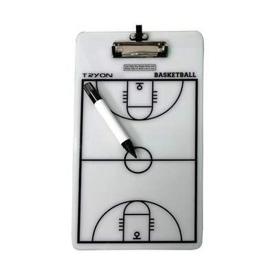 Tryon Standart Basketbo Taktik Tahtası TAKTİK TAHTASI BASKETBOL ÇİFT TARAFLI